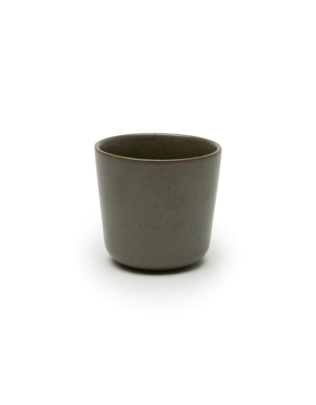 Surface Mug W/O Handle Camo Green L 9 W 9 H 8.5 cm 8/Box – Serax