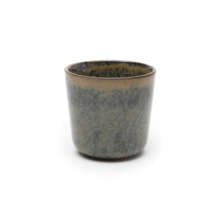 Surface Mug W/O Handle Indi Grey L 9 W 9 H 8.5 cm 8/Box – Serax