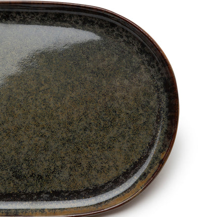 Surface Tapas Plate S Indi Grey L 25 W 15 H 1.5 cm 2/Box