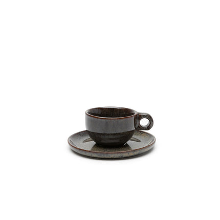Surface Capp..Cup  Saucer Indi Grey L 16.5 W 16.5 H 7 8/Box – Serax