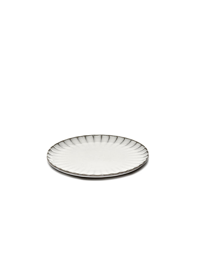 Inku Plate S White L 18 W 18 H 1.7 cm 8/Box – Serax
