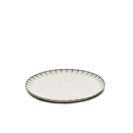 Inku Plate M White L 21 W 21 H 1.7 cm 8/Box – Serax