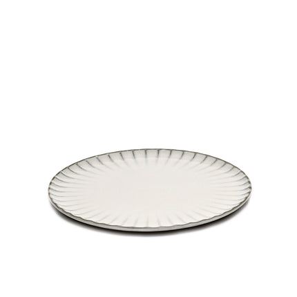Inku Plate L White L 24 W 24 H 1.7 cm 8/Box – Serax