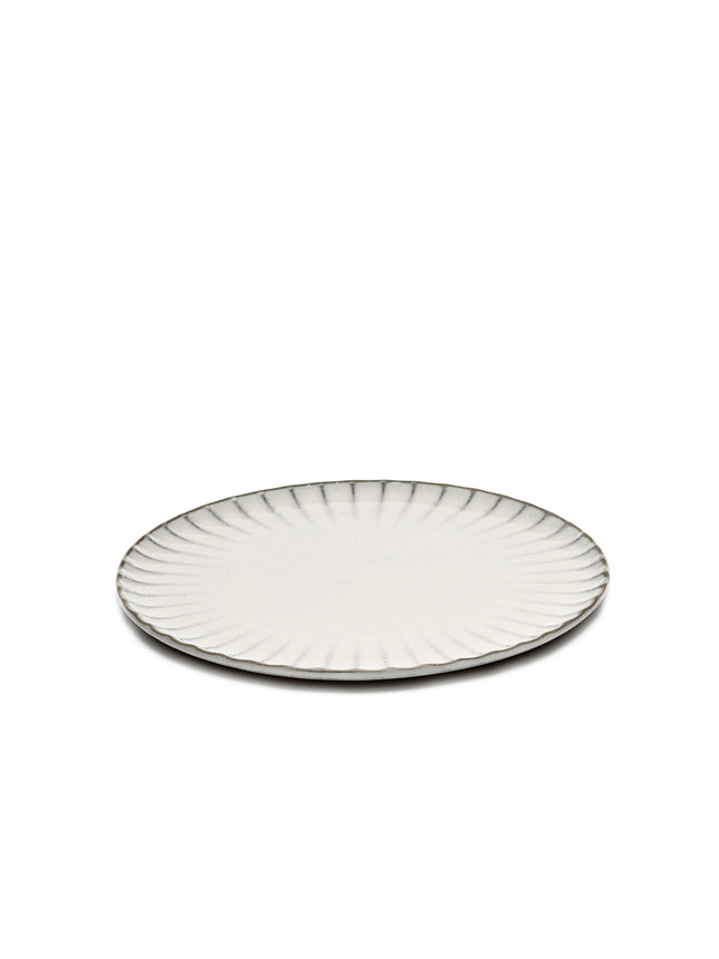 Inku Plate L White L 24 W 24 H 1.7 cm 8/Box – Serax