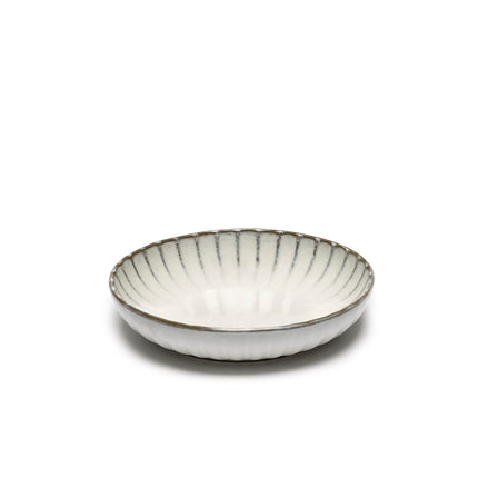 Inku High Plate S White L 19 W 19 H 4 cm 8/Box – Serax