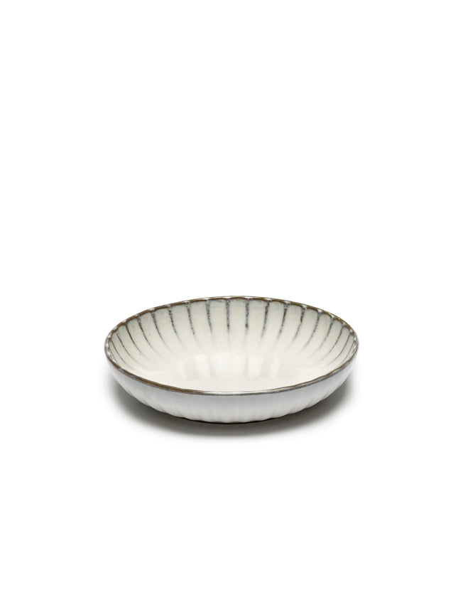 Inku High Plate S White L 19 W 19 H 4 cm 8/Box – Serax