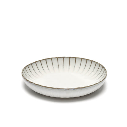 Inku High Plate L White L 23 W 23 H 4.5 cm 4/Box – Serax