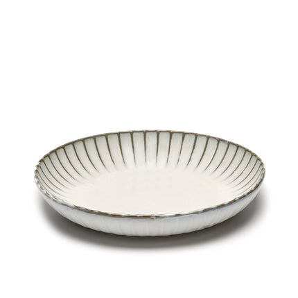 Inku Serving Bowl S White L 27 W 27 H 5 cm 2/Box – Serax