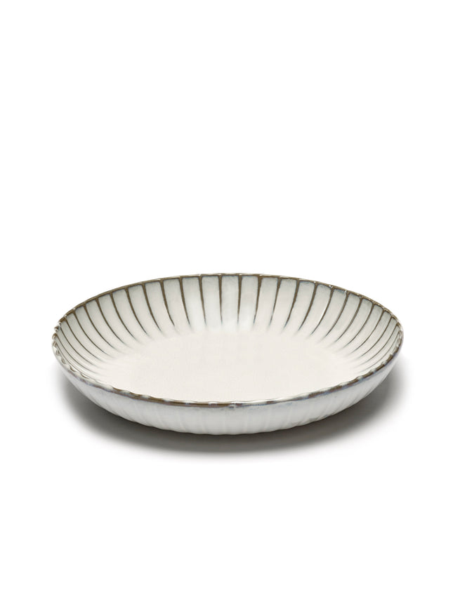 Inku Serving Bowl S White L 27 W 27 H 5 cm 2/Box – Serax