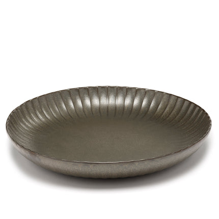 Inku Serving Bowl M Green L 32 W 32 H 5 cm 2/Box – Serax