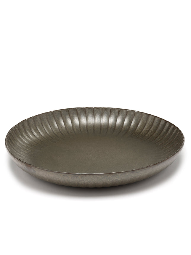 Inku Serving Bowl M Green L 32 W 32 H 5 cm 2/Box – Serax