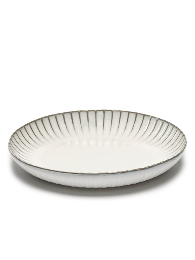 Inku Serving Bowl M White L 32 W 32 H 5 cm 2/Box