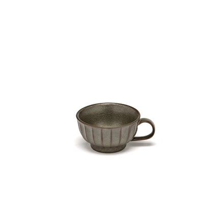 Inku Cappuccino Cup Green L 10 W 10 H 5.5 cm 8/Box – Serax