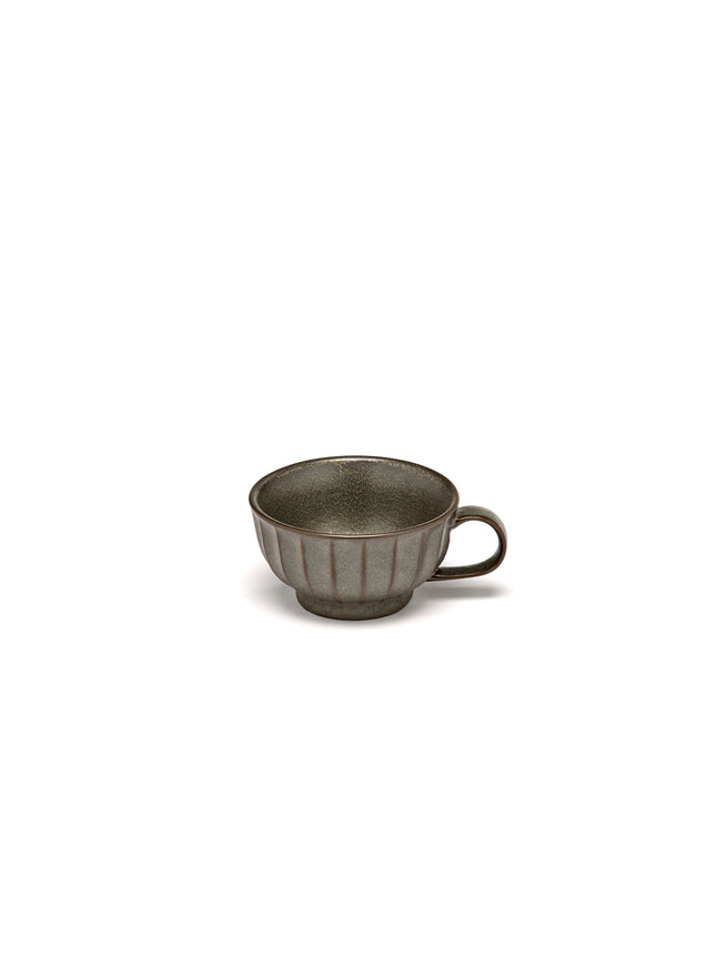 Inku Cappuccino Cup Green L 10 W 10 H 5.5 cm 8/Box – Serax