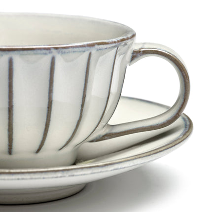 Inku Cappuccino Cup White L 10 W 10 H 5.5 cm 8/Box