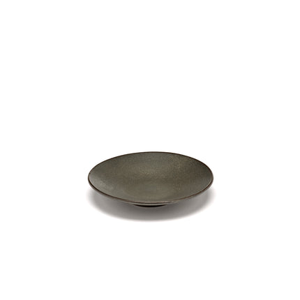 Inku Saucer Cappuccino Green L 14 W 14 H 1.4 cm 8/Box – Serax