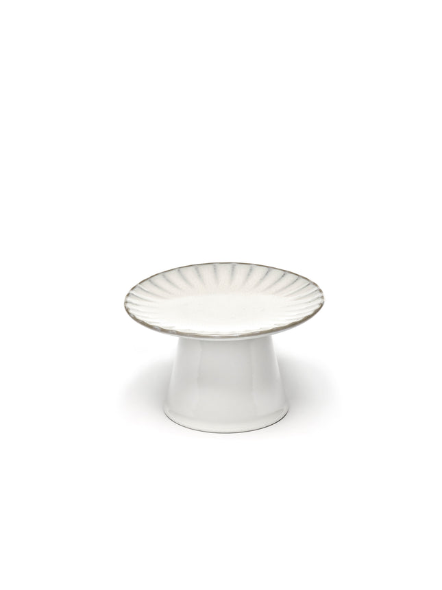Inku Cake Stand S White L 15 W 15 H 9 cm 2/Box – Serax