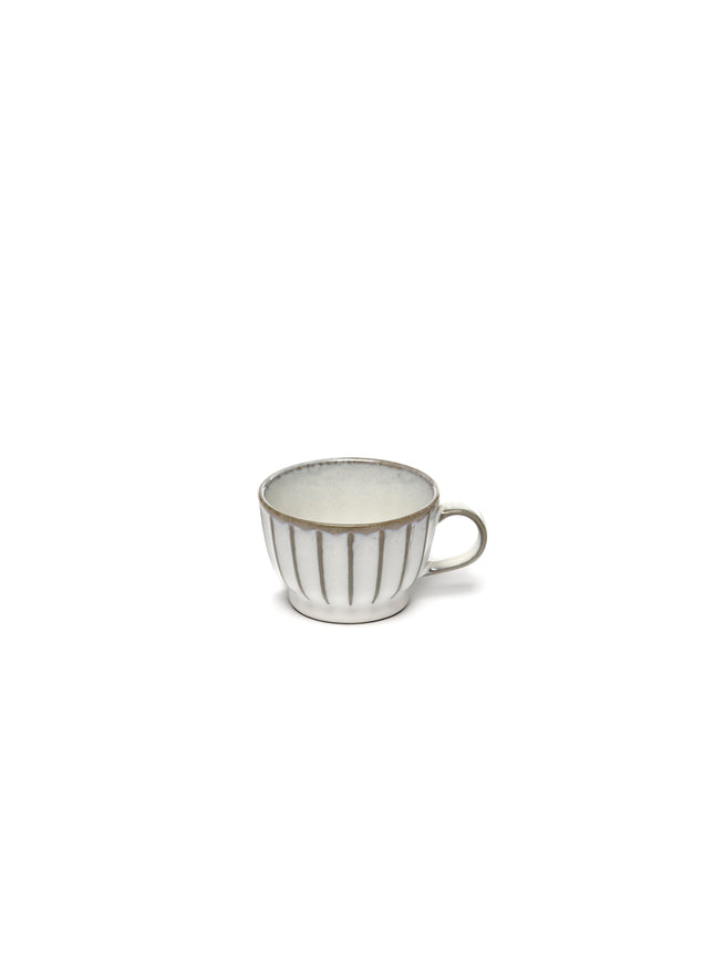 Inku Coffee Cup White L 8.5 W 8.5 H 5.5 cm 8/Box – Serax