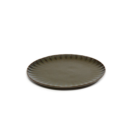 Inku Plate M Green L 21 W 21 H 1.7 cm 8/Box – Serax