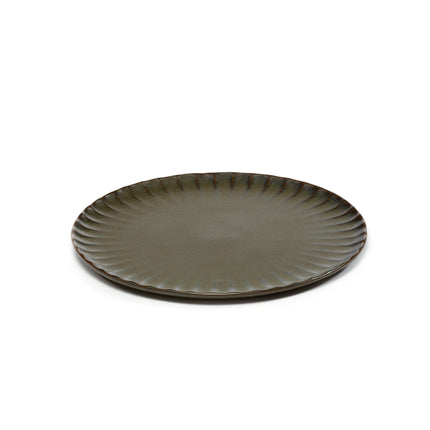 Inku Plate L Green L 24 W 24 H 1.7 cm 8/Box – Serax
