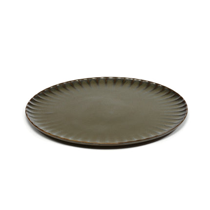 Inku Plate Xl Green L 27 W 27 H 1.7 cm 8/Box – Serax