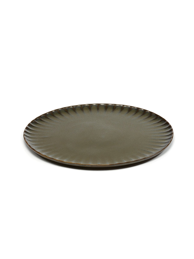 Inku Plate Xl Green L 27 W 27 H 1.7 cm 8/Box – Serax
