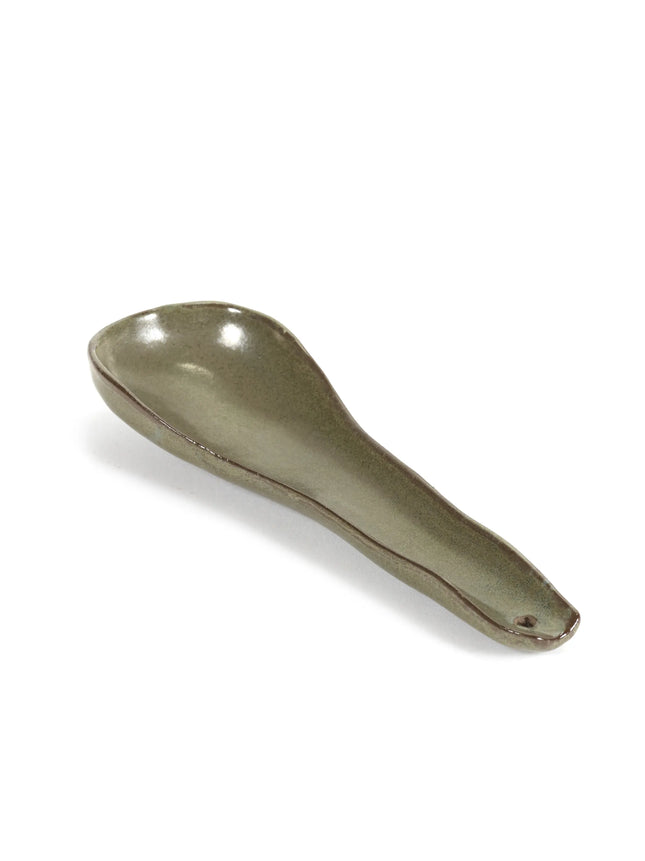 Spoon L Green Mealx3 6/box