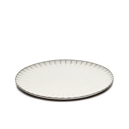 Inku Plate Xl White L 27 W 27 H 1.7 cm 8/Box – Serax