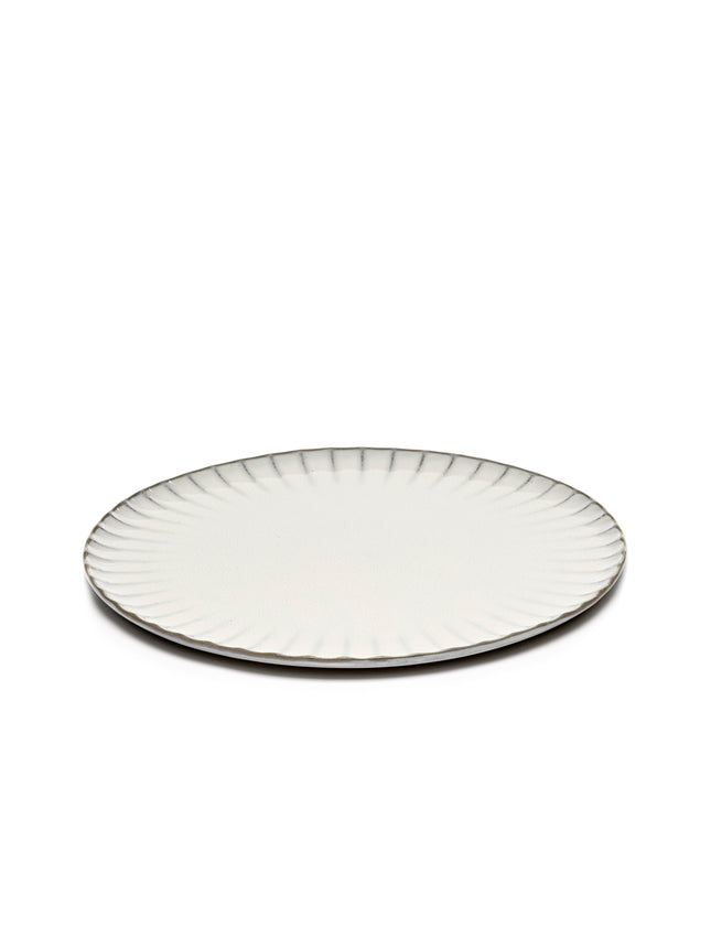 Inku Plate Xl White L 27 W 27 H 1.7 cm 8/Box – Serax
