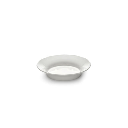Silhouette High Side Plate L White 8/Box