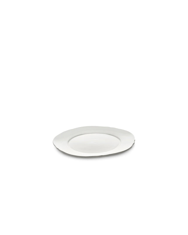 Serax Silhouette bord XS wit – klein porseleinen bordje voor voorgerechten in de horeca