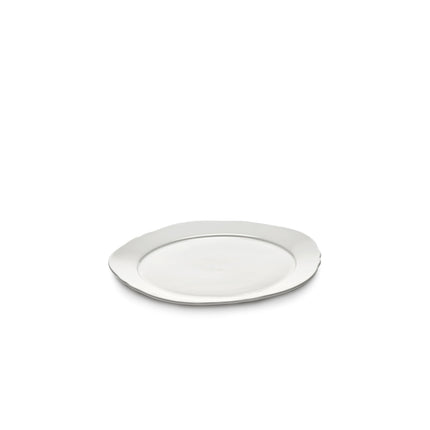 Silhouette Plate S White 8/Box