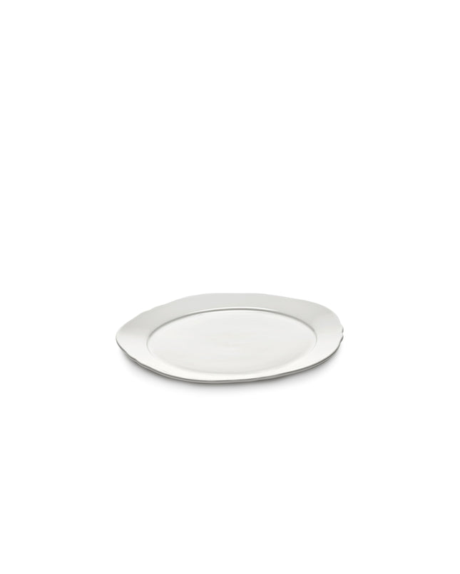 Serax Silhouette bord S wit – porseleinen dessertbord voor restaurants