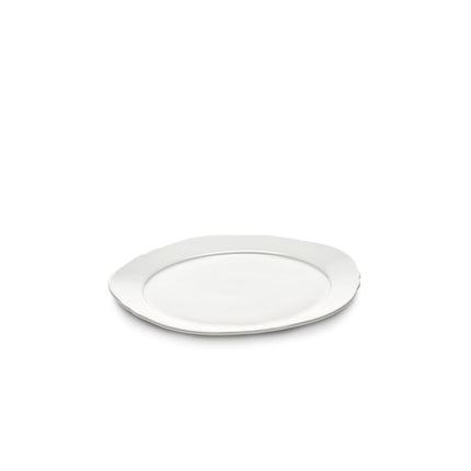 Silhouette Plate M White 8/Box