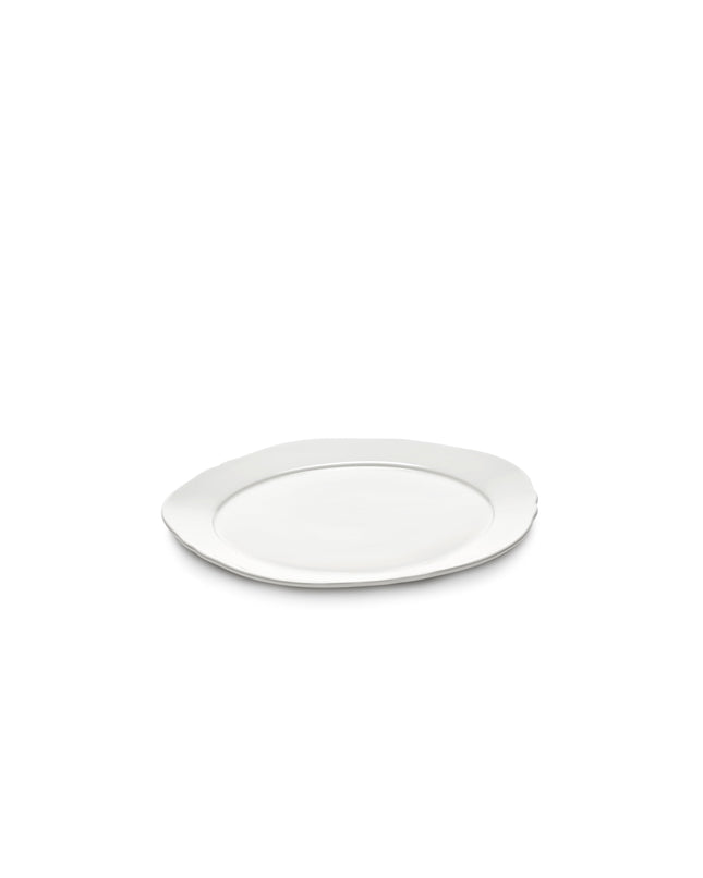 Silhouette Plate M White 8/Box