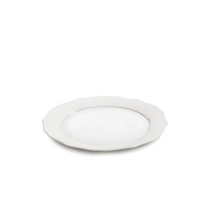 Silhouette Plate L White 4/Box