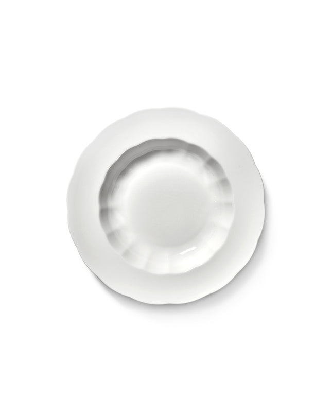 Silhouette High Plate L White 8/Box