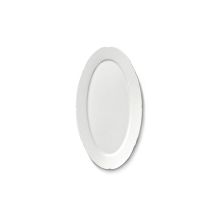 Silhouette Oval Plate S White 4/Box – Serax