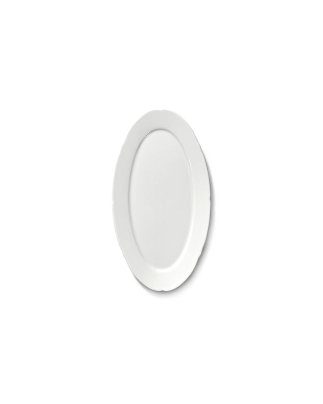 Silhouette Oval Plate S White 4/Box – Serax
