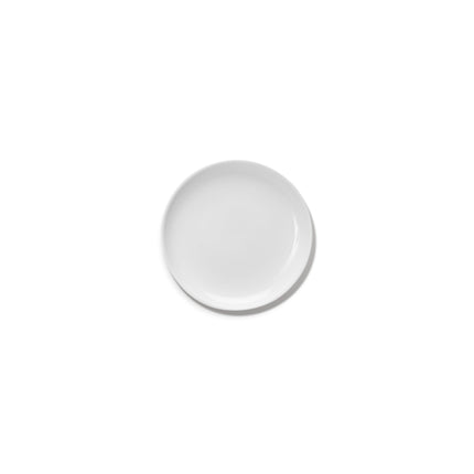 Base Plate Low Xs White L 12 W 12 H 1.5 cm 8/Box – Serax