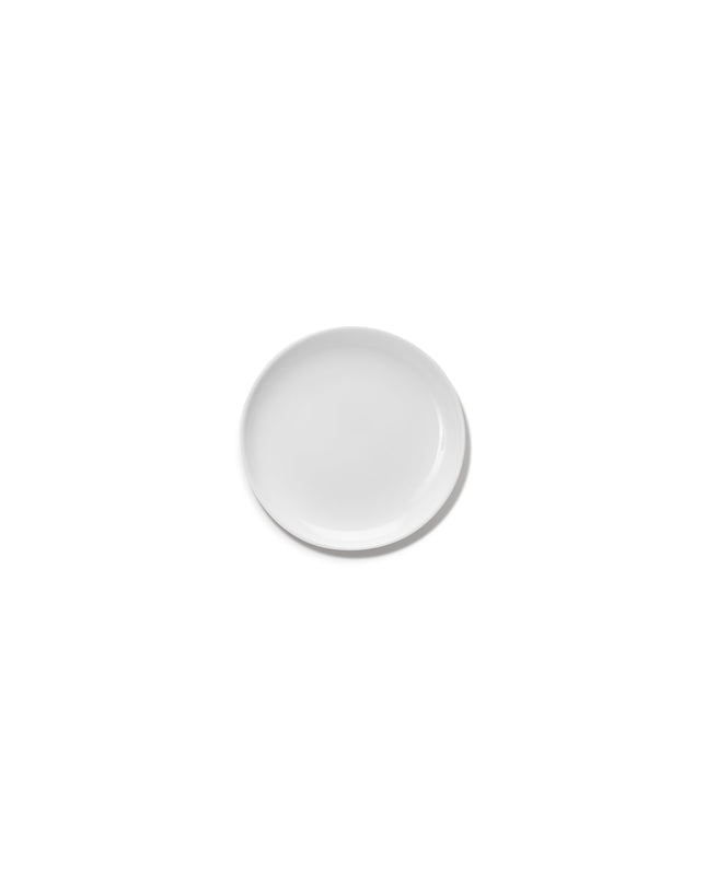 Base Plate Low Xs White L 12 W 12 H 1.5 cm 8/Box – Serax