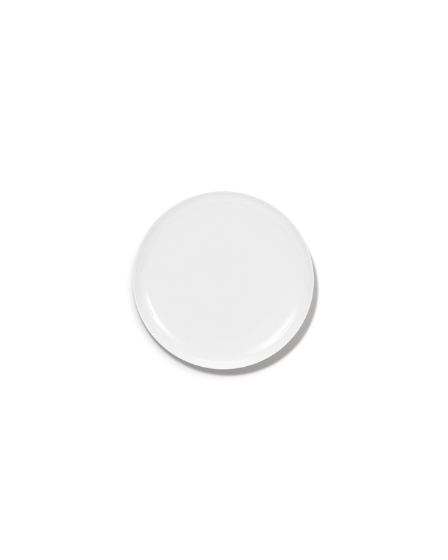 Base Plate Low S White L 16 W 16 H 1.5 cm 4/Box – Serax