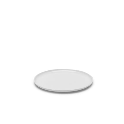 Base Plate Low M White L 20 W 20 H 1.5 cm 4/Box