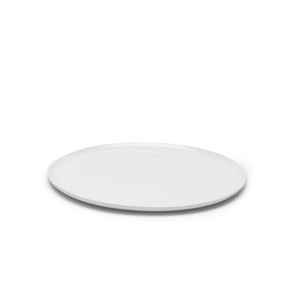Base Plate Low Xxl White L 32 W 32 H 1.5 cm 4/Box