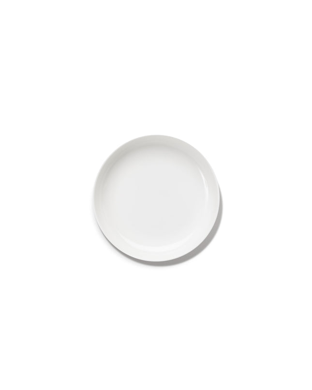 Base High Plate Glazed S White L 16 W 16 H 3 cm 4/Box – Serax