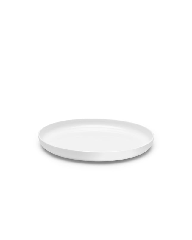 Serax Base hoog bord geglazuurd XL wit 28 cm – extra groot wit bord voor de horeca