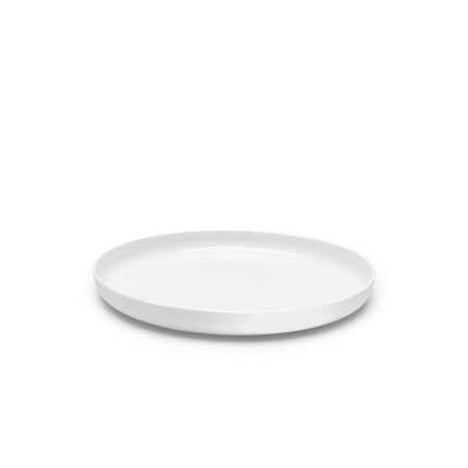 Base High Plate XL White L 28 W 28 H 3 cm 2/Box