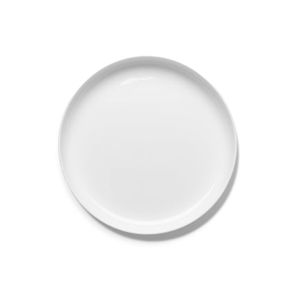 Base High Plate Glazed Xl White L 28 W 28 H 3 cm 2/Box – Serax