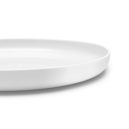 Base High Plate Glazed Xl White L 28 W 28 H 3 cm 2/Box