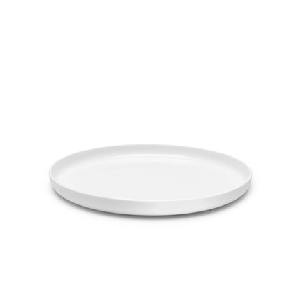 Base High Plate Glazed Xxl White L 32 W 32 H 3 cm 2/Box